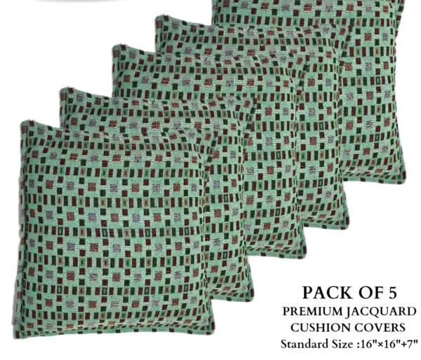 Pack Of Five Check Cushion Covers 2 #C00002