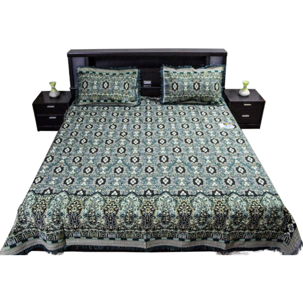 King Size Multani Bedsheet #005 - Image 2