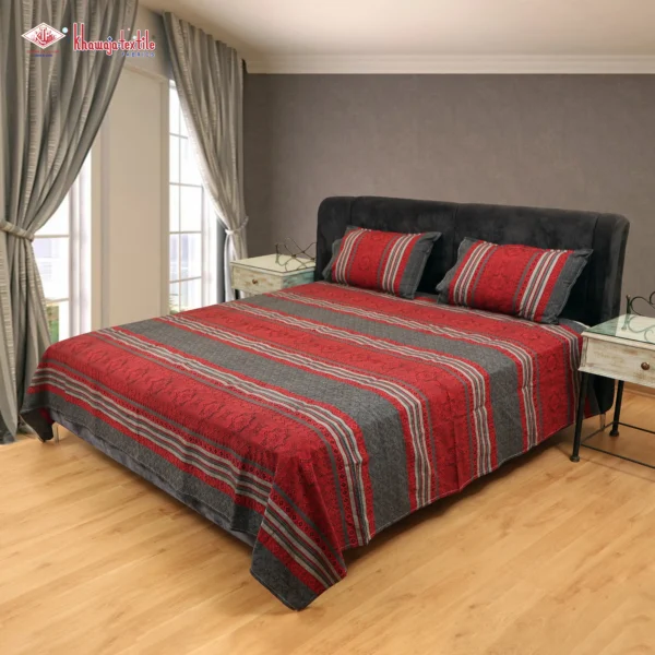 King Size Khaddar Cotton Multani Bedsheet Khawajatex #JOS00008