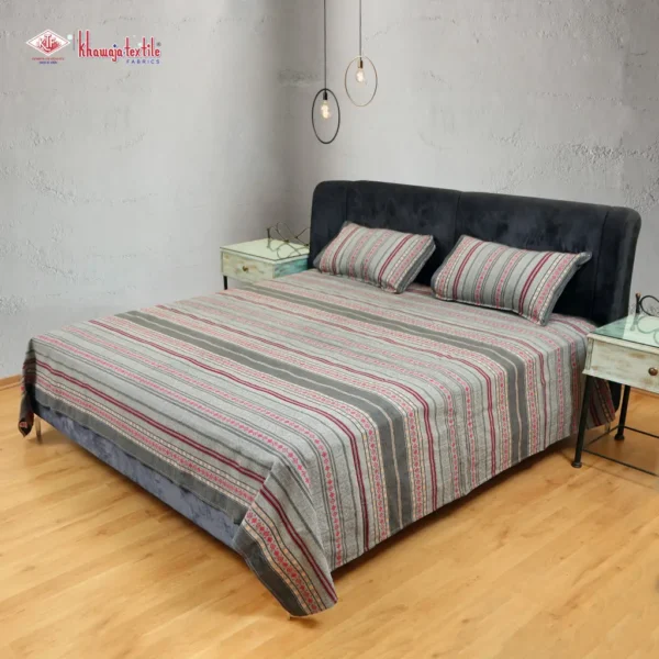 King Khaddar Cotton Bedsheet Khawaja Textile - Multani Bedsheet #JOS00011