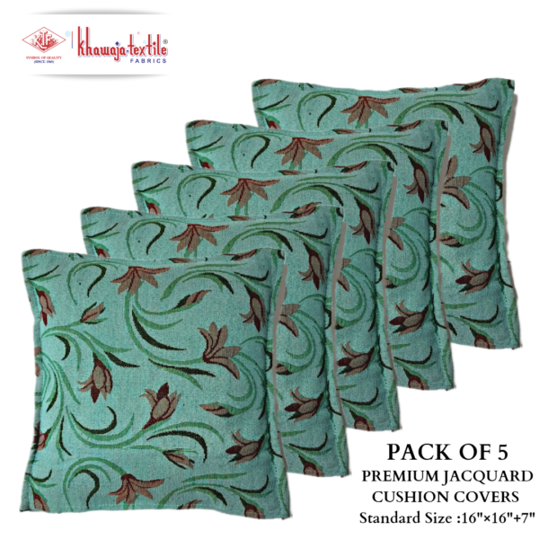 Pack of Five Floral Cushion Covers