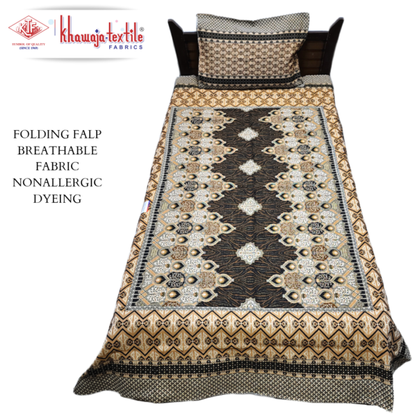 Single Soft Multani Bedsheet - Brown