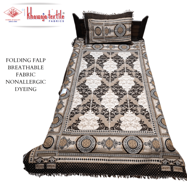 Buy the Single Size High Quality Multani Brown Bedsheet