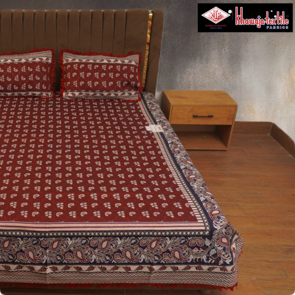King Size Multani Bedsheet  Joy