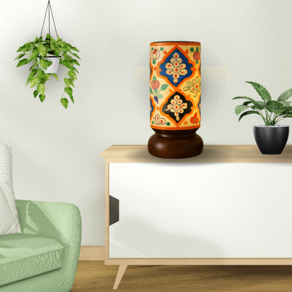 Colourful Camel Skin Lamp - Small - Image 3