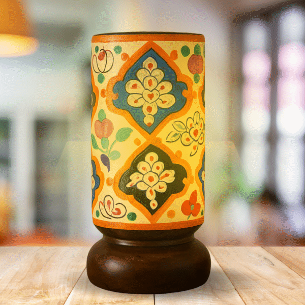 Colourful Camel Skin Lamp - Small - Image 2